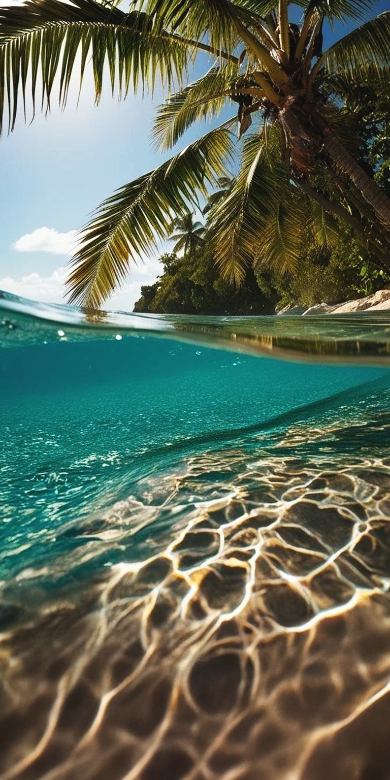 Nature spatial ocean wallpaper for mobile HD