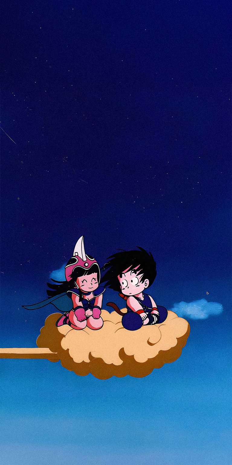 Goku & Chichi wallpaper iPhone