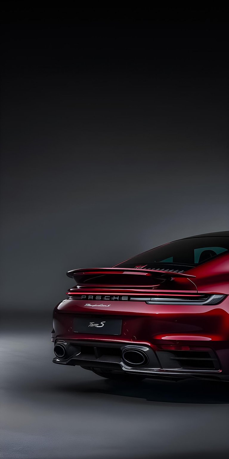 Porsche 911 rear wallpaper iPhone HD