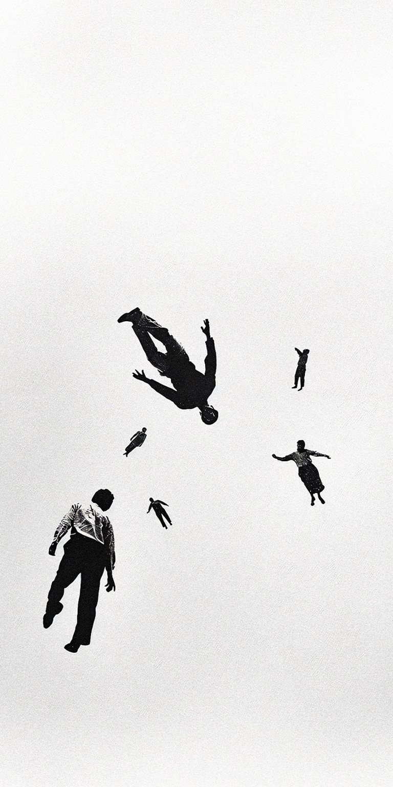 People floating around wallpaper iPhone 4K