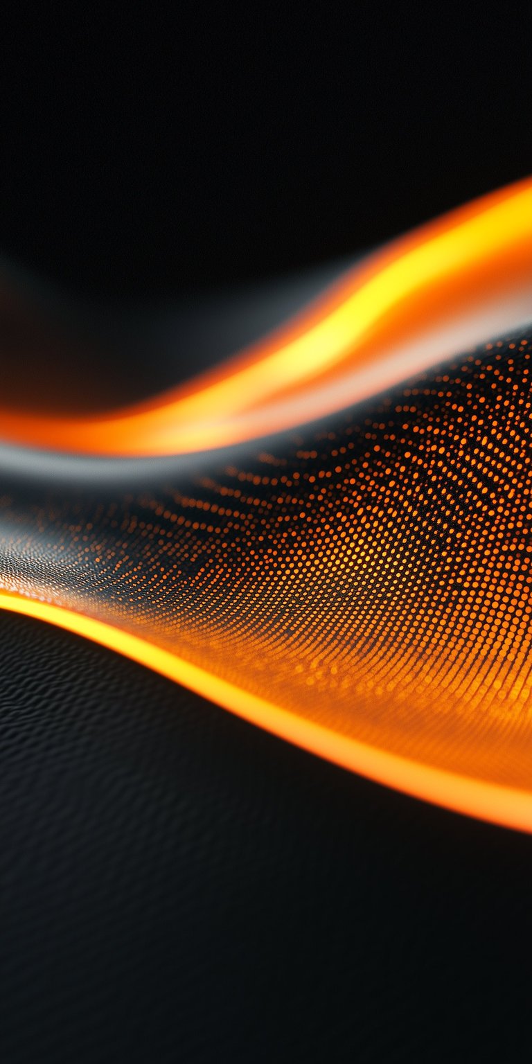 Fire-like design with little grains wallpaper