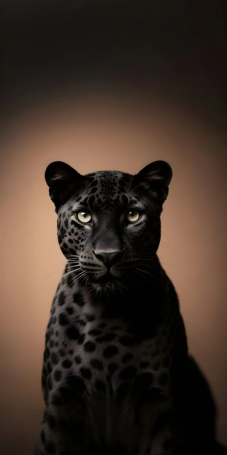 Get captivated by this Black Panther 4K wallpaper for your iPhone, showcasing its striking black fur, golden eyes, and sleek coat. This stunning wallpaper highlights the panther's majestic beauty, adding a touch of wild elegance to your mobile device.