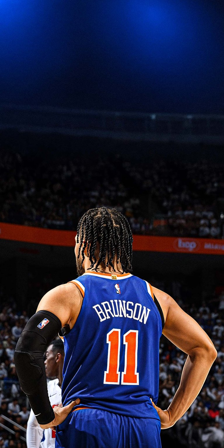 Jalen Brunson of the New York Knicks Wallpaper iPhone