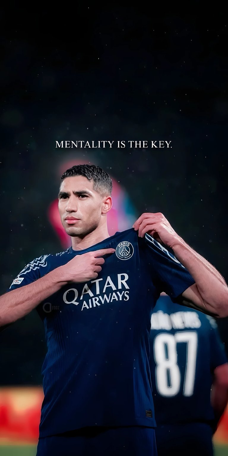 Achraf Hakimi wallpaper for iPhone 4K