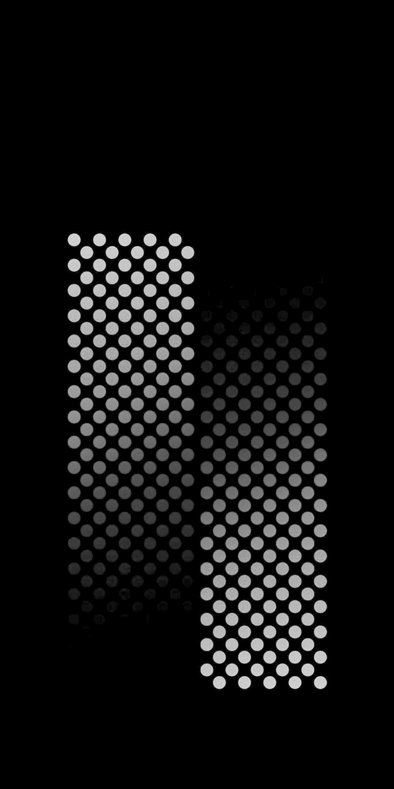 White dots design wallpaper