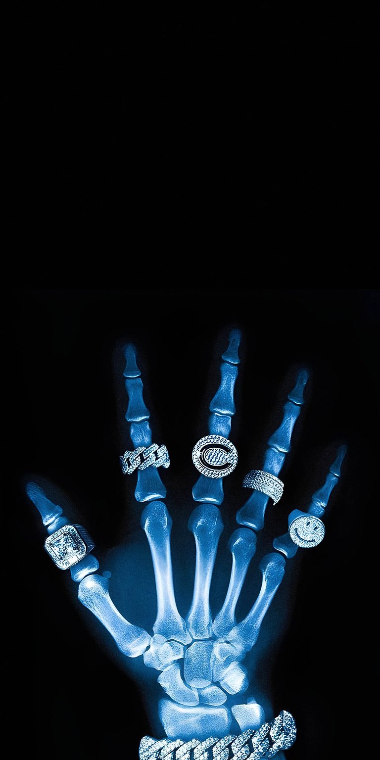 Hand Xray wallpaper iPhone