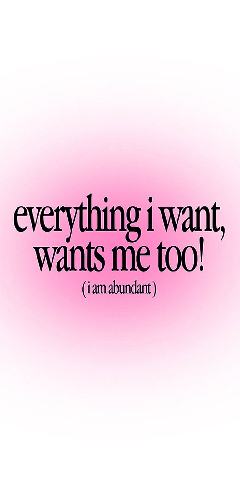 Everything i want wants me too iPad wallpaper