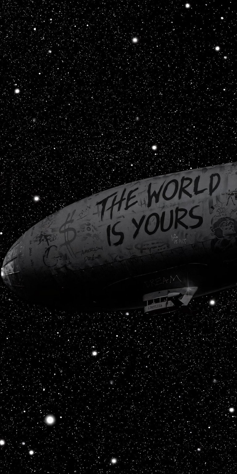 The World is yours wallpaper iOS mobile