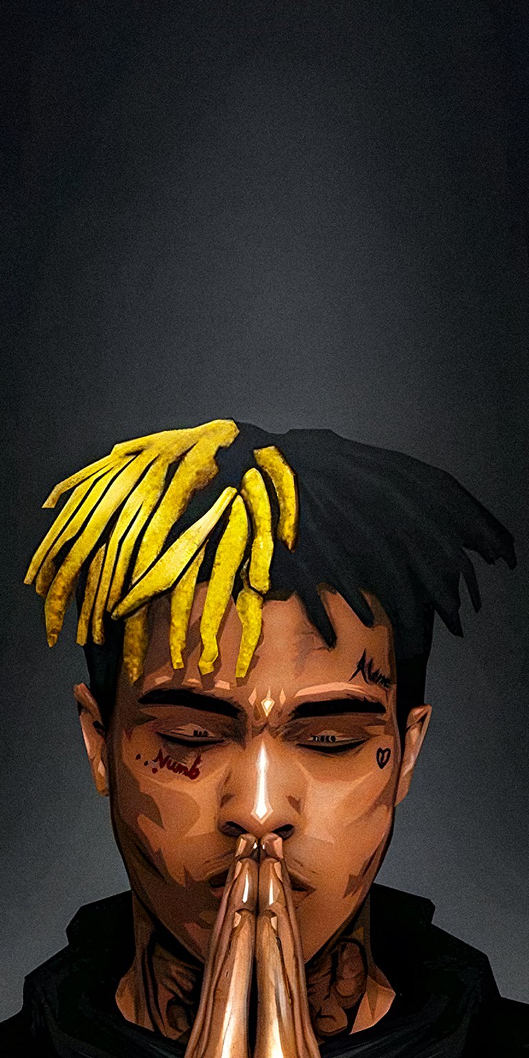 XXXTentacion sad aesthetic 4K wallpaper