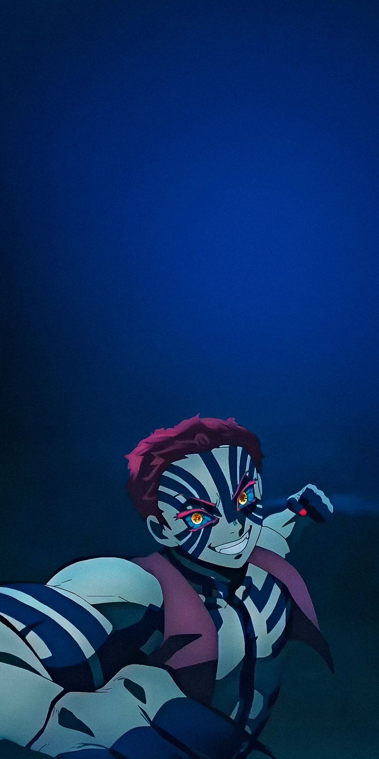 Demon Slayer Akaza Wallpaper for iPhone