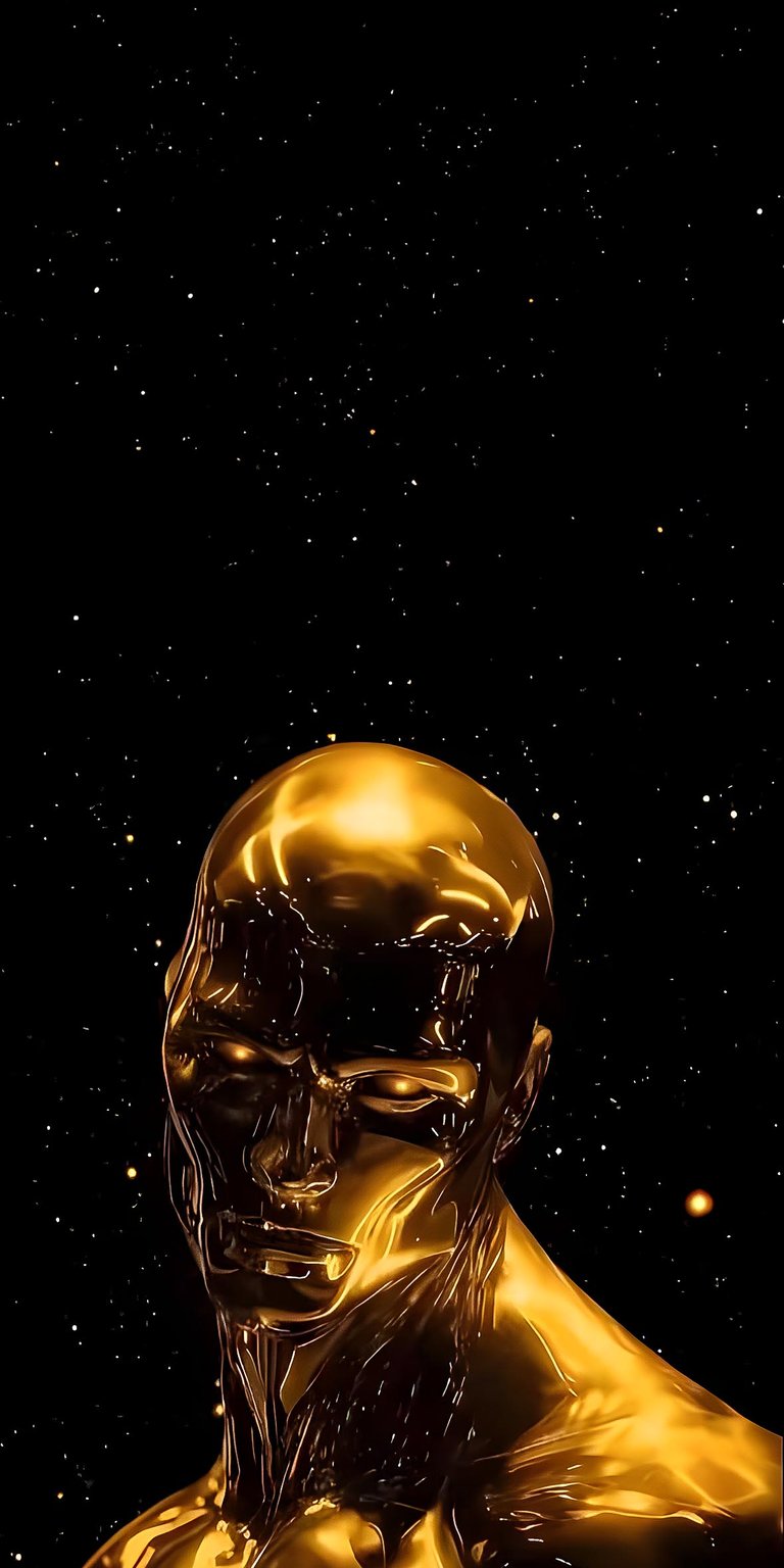 Add this to your collection Silver Surfer gold wallpaper iPhone 4K