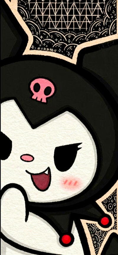 Cartoon matching couple wallpaper iPhone 4K