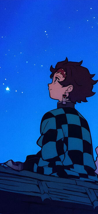 Tanjiro Kamado  matching wallpaper mobile