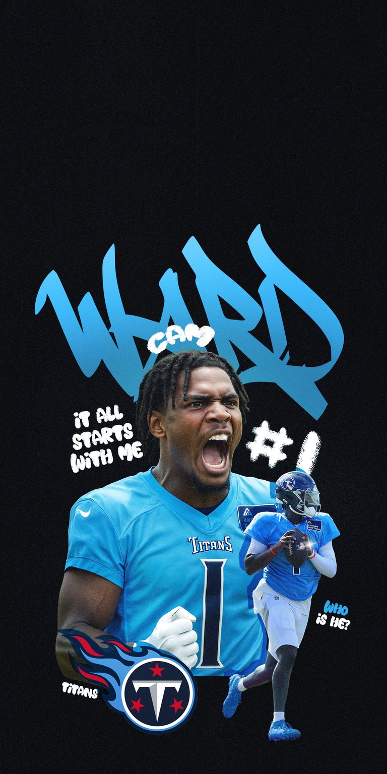 Ward Cam NFL novice design wallpapers for iPhone 4K