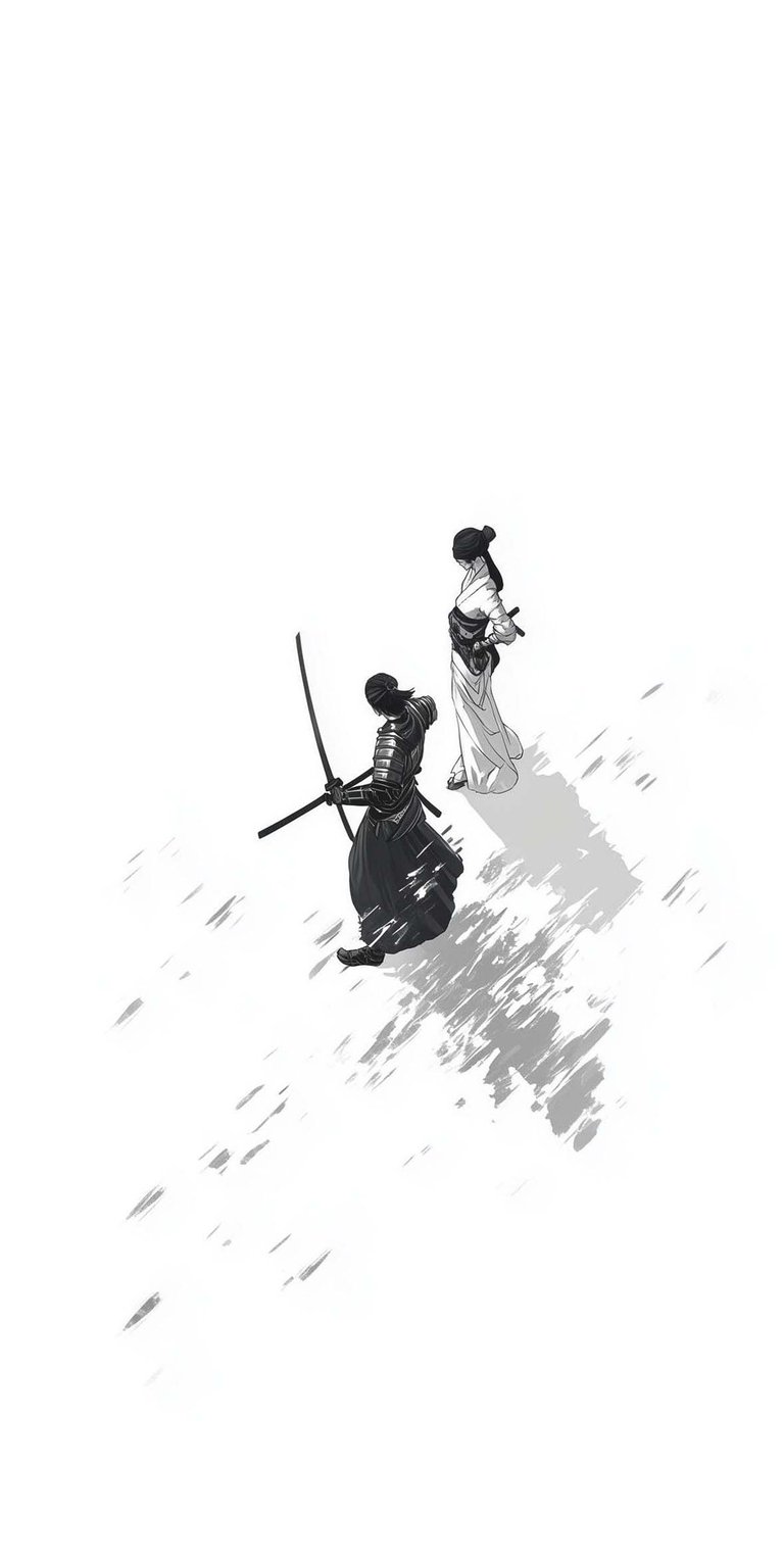 Miyamoto Musashi couple wallpaper for iPhone