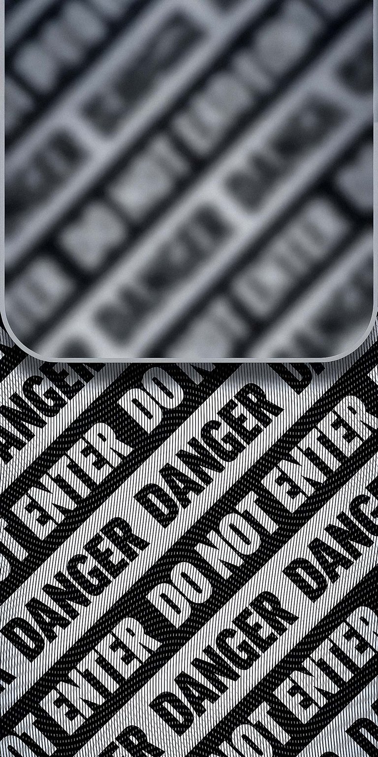 Danger Do not Enter Wallpaper HD mobile