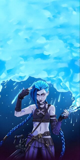 Jinx arcane girl powers Wallpaper HD