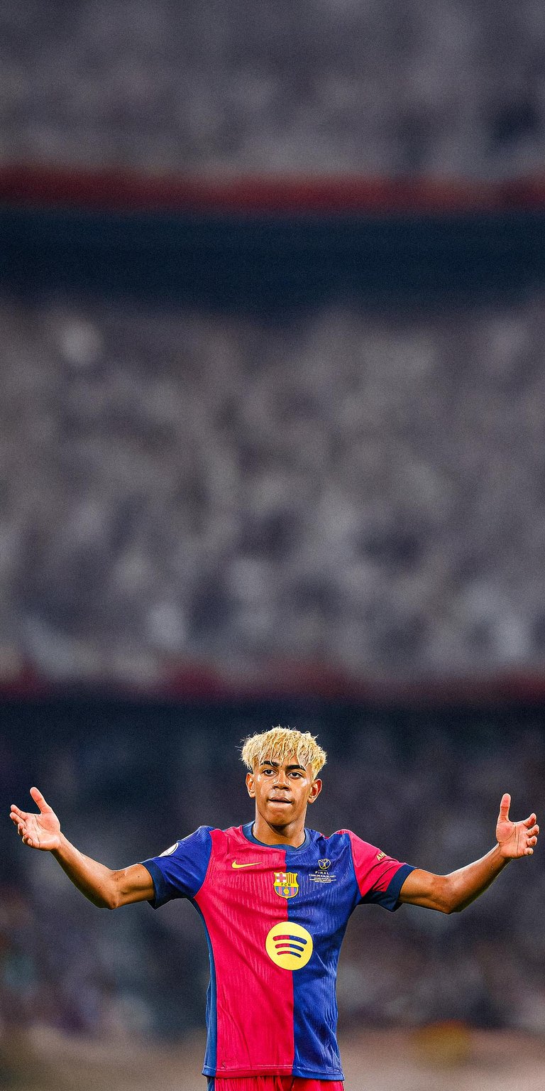 Lamine Yamal celebrates Wallpaper 4k iPhone