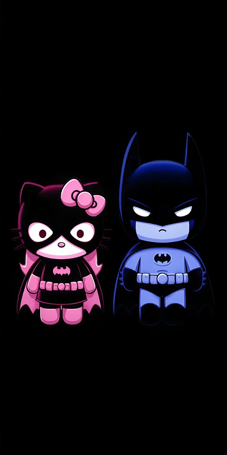 Batman and Catwomen iOS wallpaper