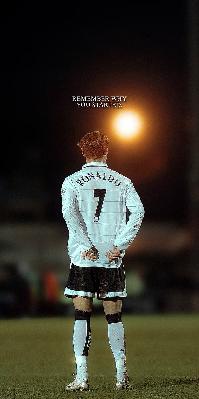 Cristiano Ronaldo quote wallpaper 4k iPhone