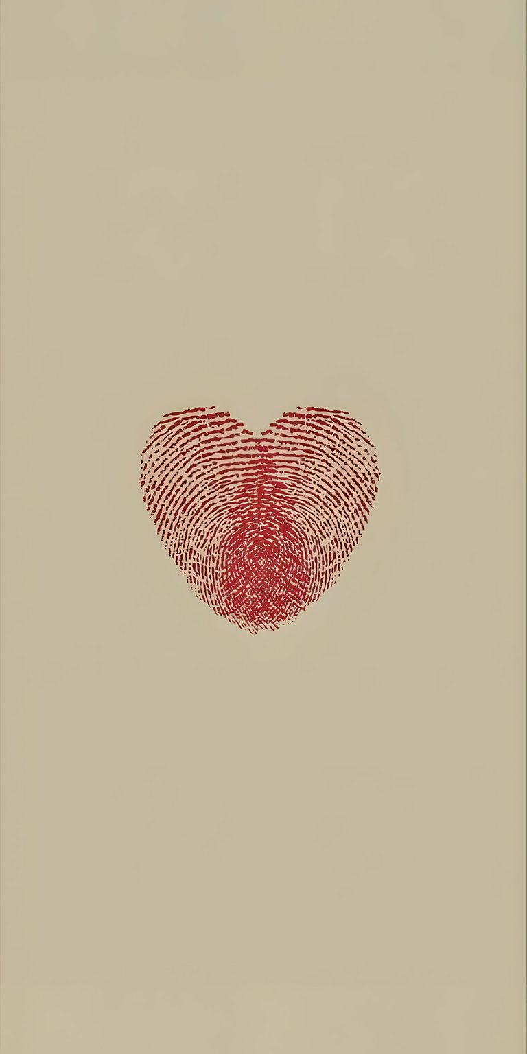 Aura heart wallpaper