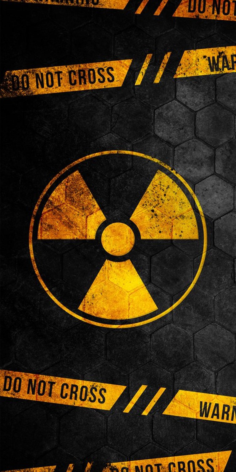 Warning logo wallpaper HD iPhone