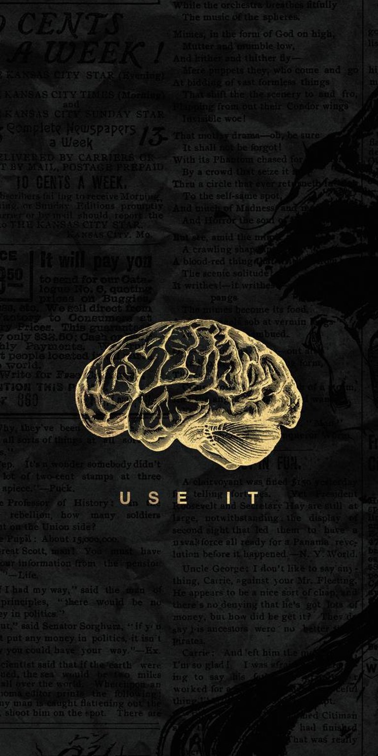 Brain animated photo wallpaper iPhone HD