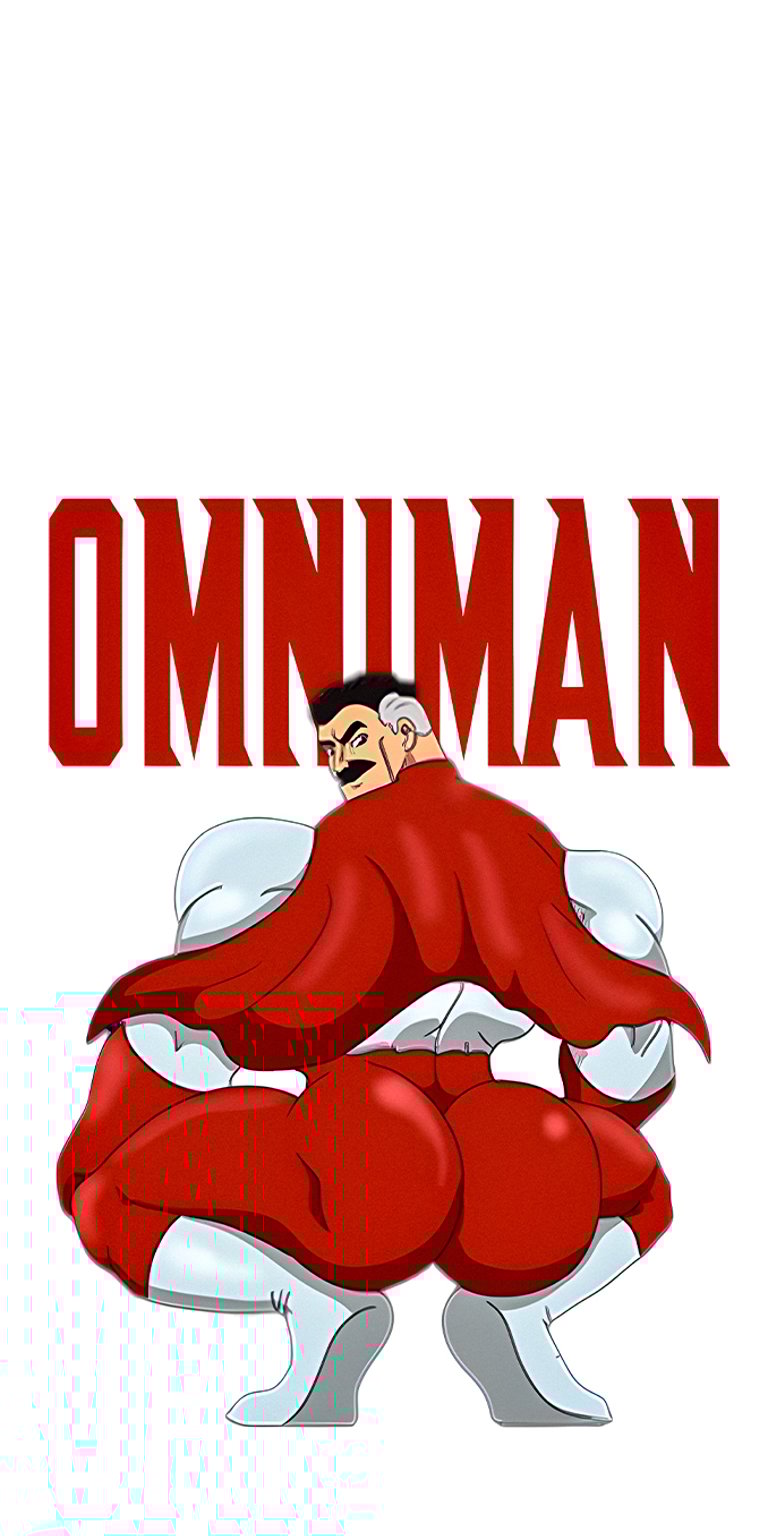 Caked up Omniman wallpaper for iPhone