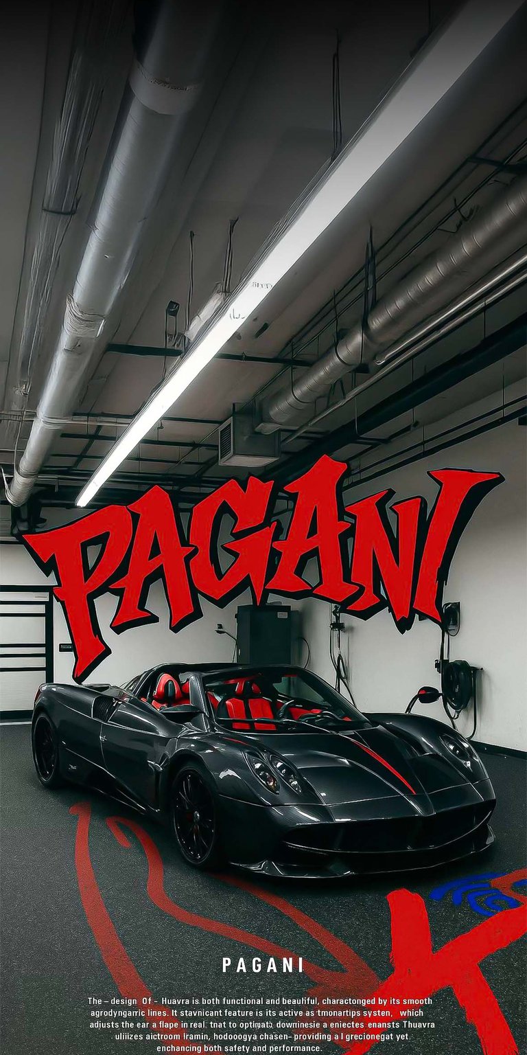 Huayra black iPhone wallpaper HD