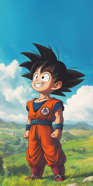Goku wallpaper iPhone
