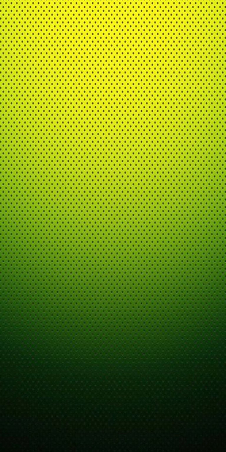 Download this incredible green gradient 4K wallpaper for your iPhone, featuring a pattern of dots that fade from yellow to dark green. This stylish wallpaper will add a touch of modern sophistication to your device.