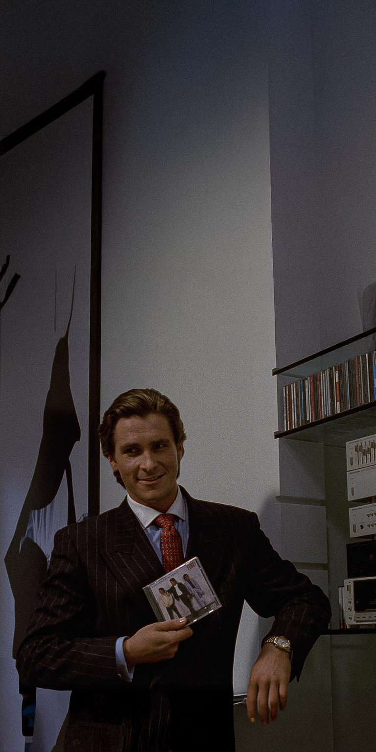 Patrick Bateman American Psycho Wallpaper for Phone