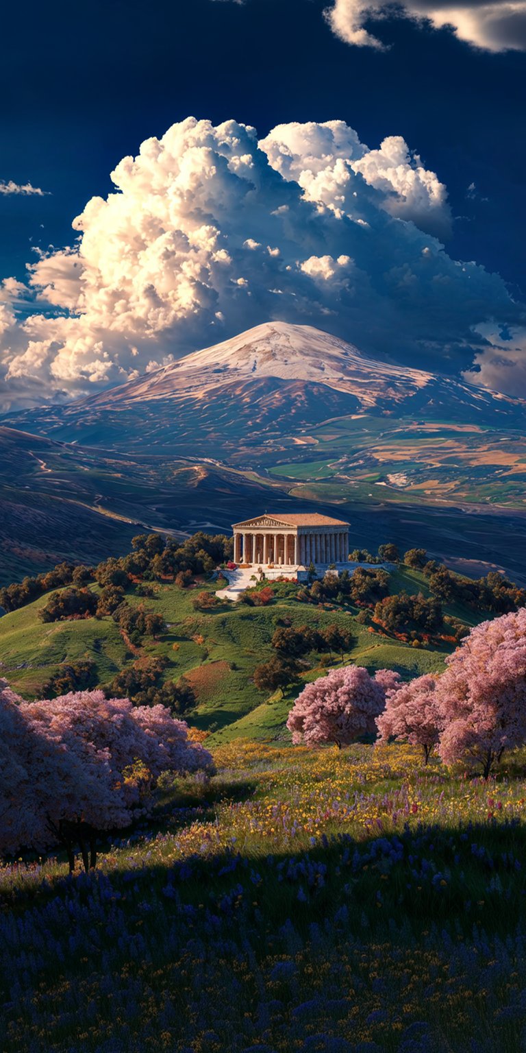 Artistic view painting iPhone wallpaper HD