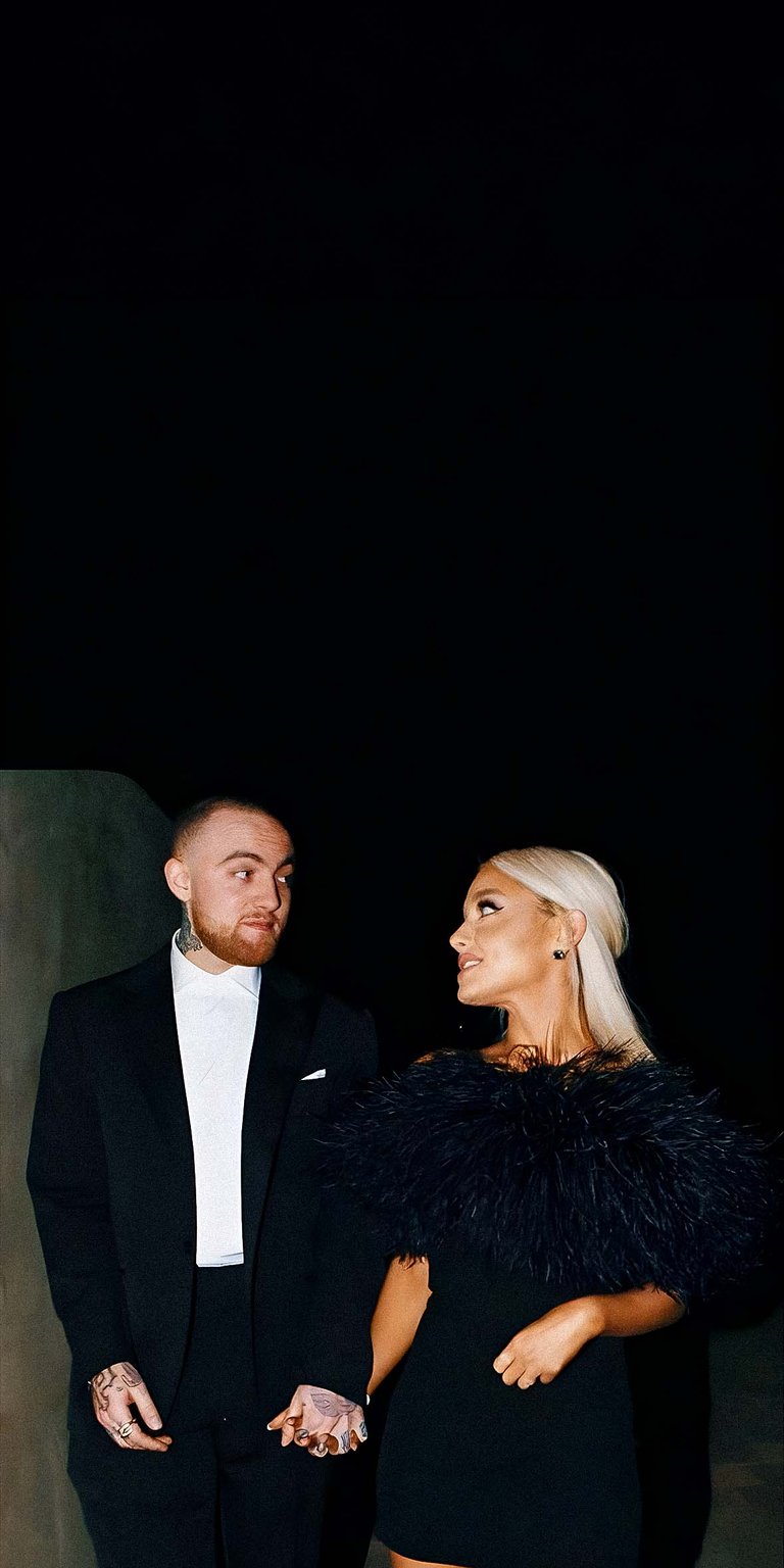 Mac Miller and Ariana Grande Wallpaper