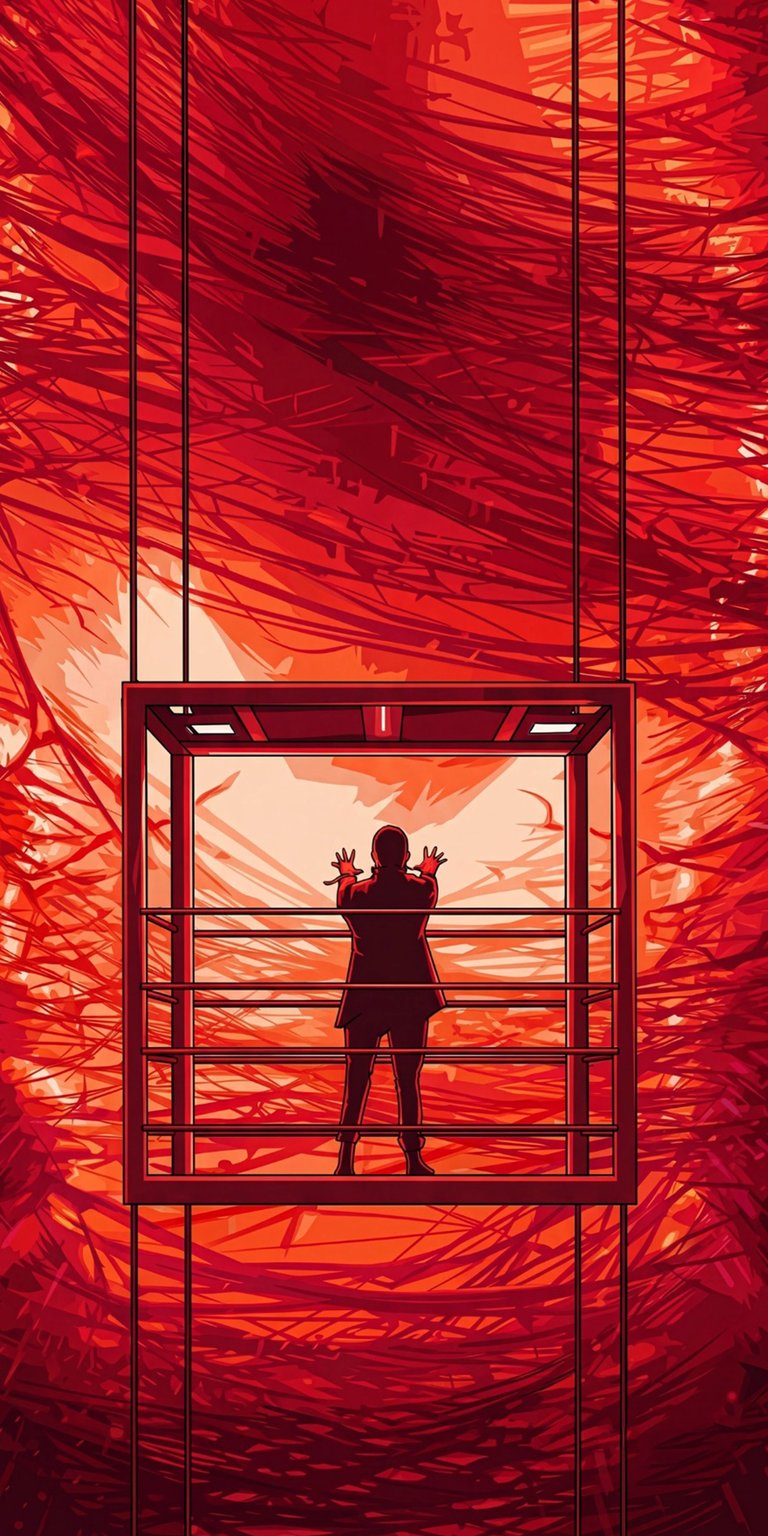 Get this Max Mayfield wallpaper in 4K for your iPhone! Featuring a red elevator scene with her hands on the glass, this Stranger Things wallpaper is a must-have.