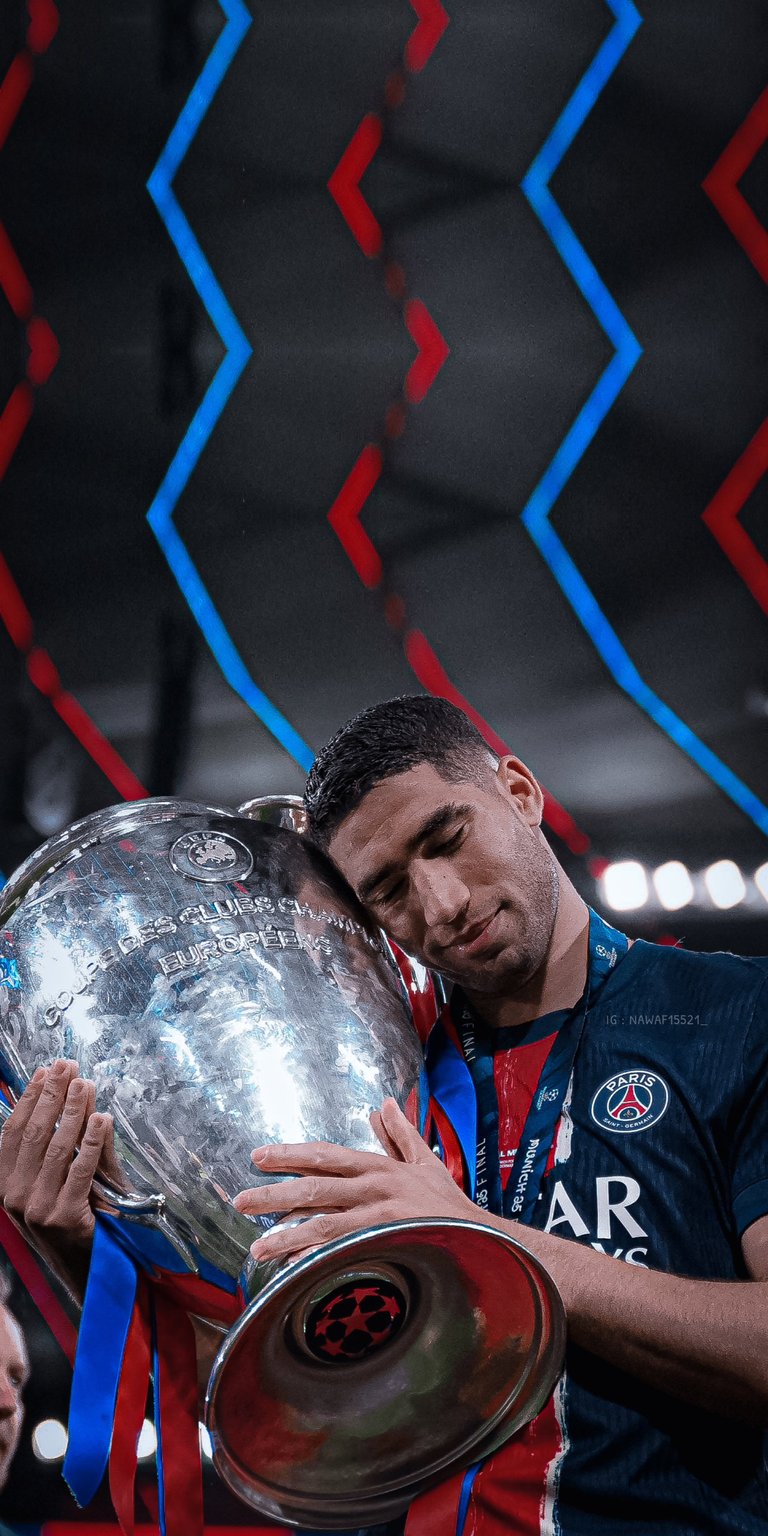 Achraf Hakimi wallpaper for iPhone 4k