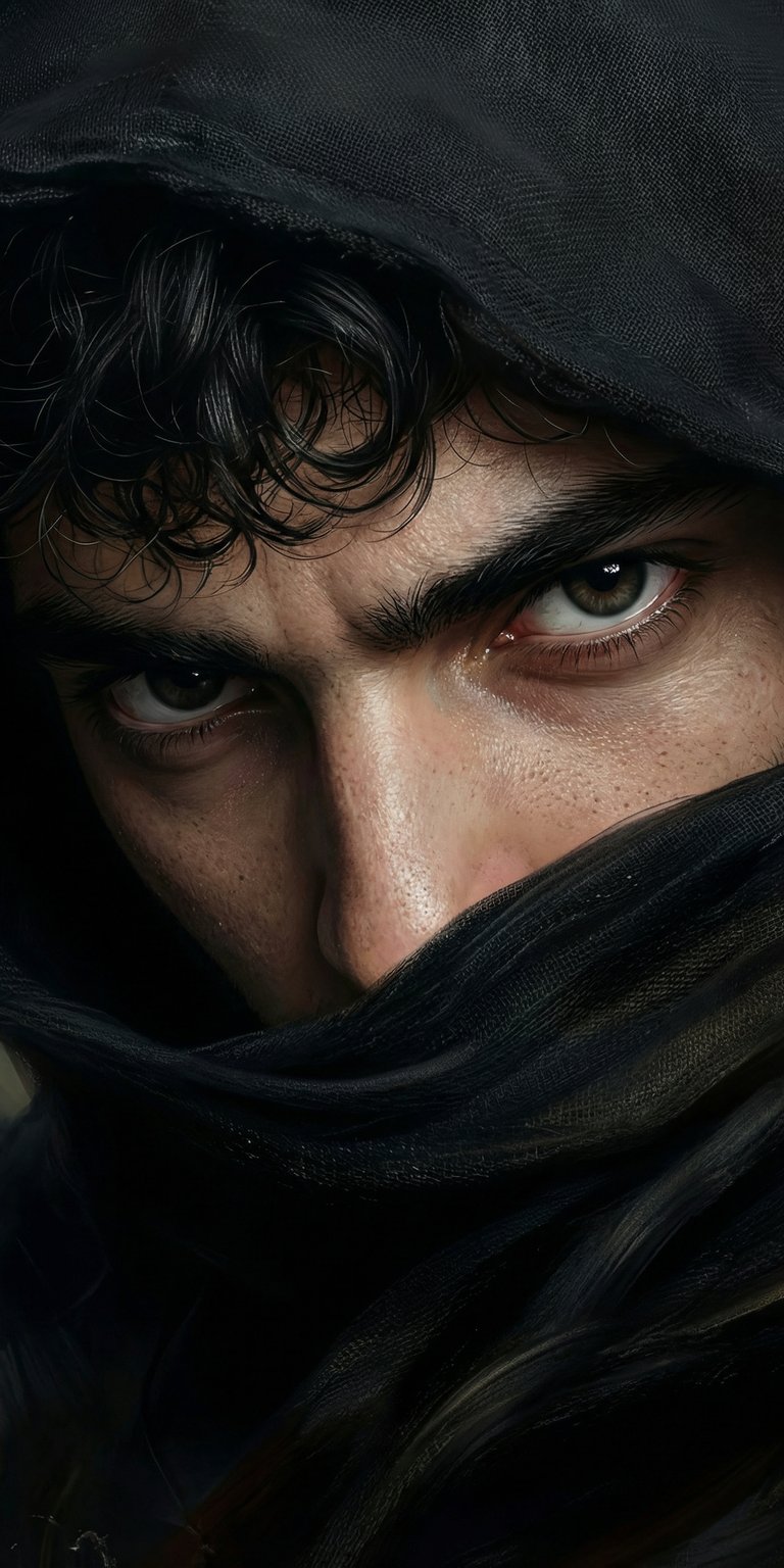 Download this high-resolution 4K Alec Lightwood wallpaper for your iPhone, showcasing his striking eyes and draped shawl. This moody wallpaper captures every detail, from his curly dark hair to the subtle freckles on his nose.