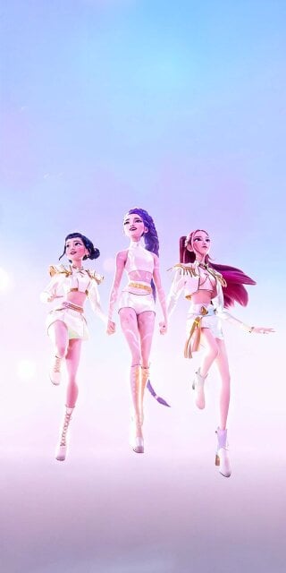 Rumi, Zoey and Mira photo wallpaper for iPhone HD