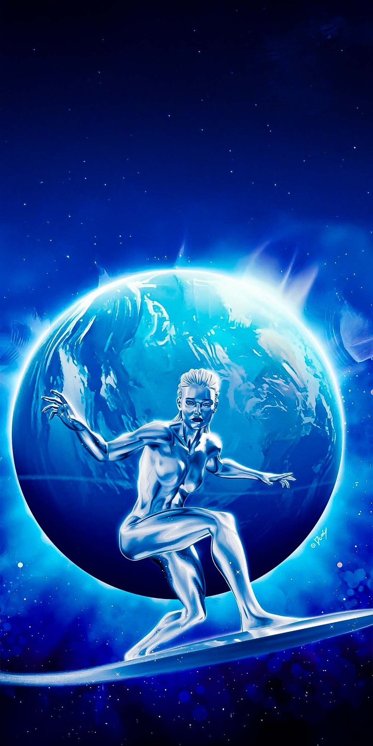 FSilver Surfer wallpaper iPhone HD