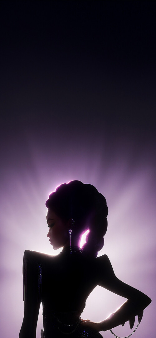 Kpop Demon Hunters matching trio wallpaper iPhone 4K