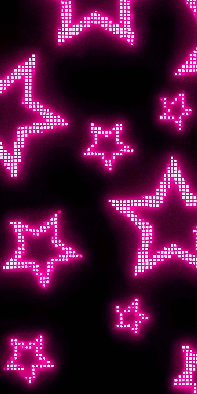 Pixel stars wallpaper for iPhone HD