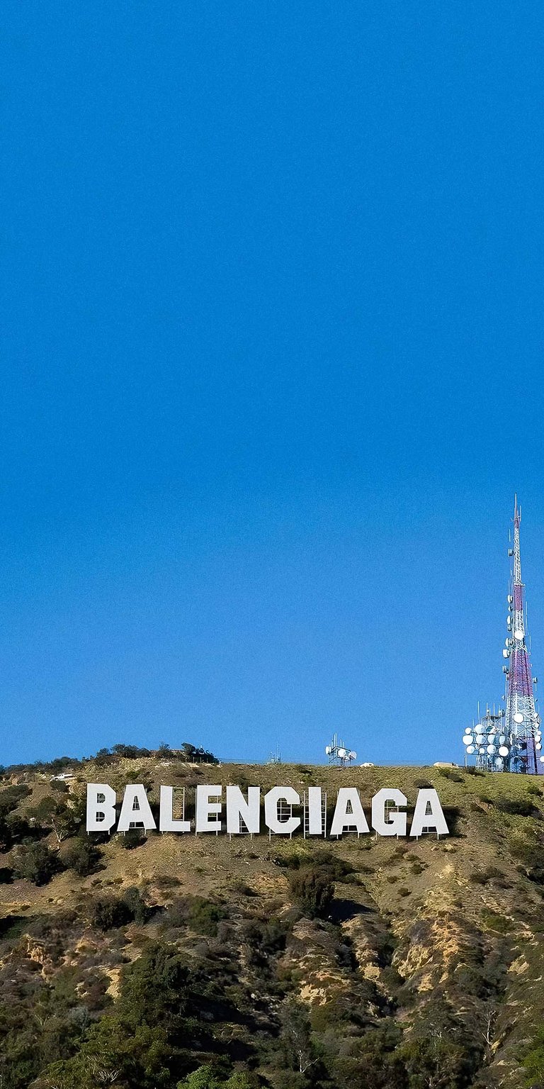 Balenciaga Hollywood Style Wallpaper 4k mobile