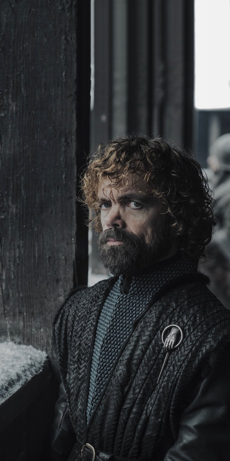 Tyrion Lannister with curly hair portrait wallpapers