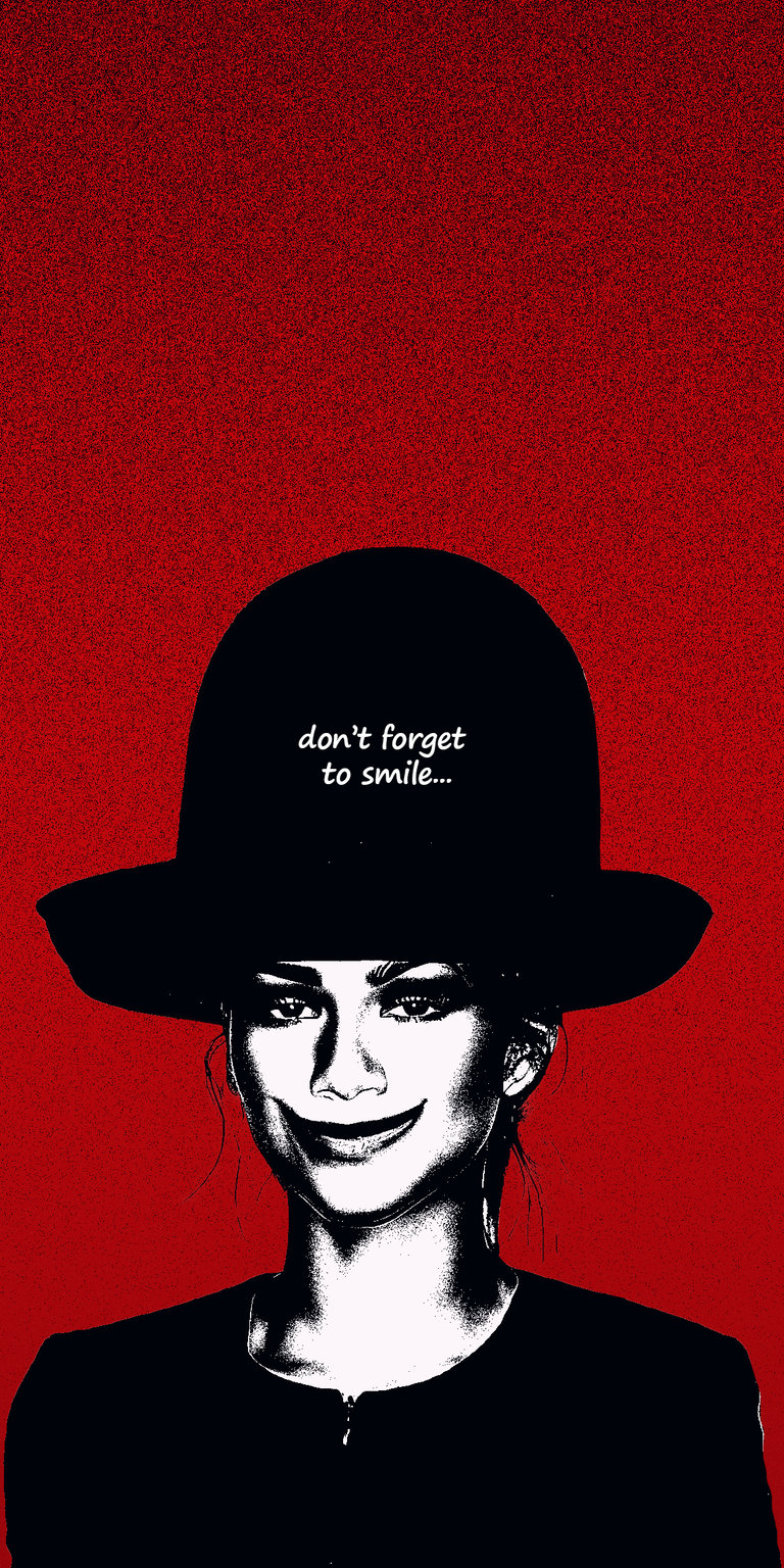 Zendaya hat theory wallpaper for iPhone