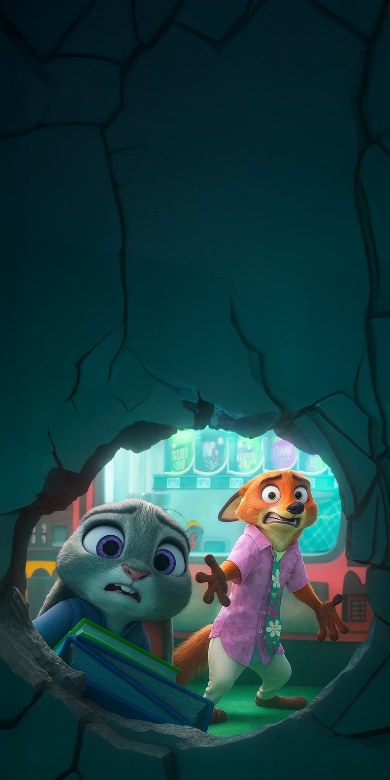 Nick Wilde and Judy Hopps wallpapers iPhone 4K