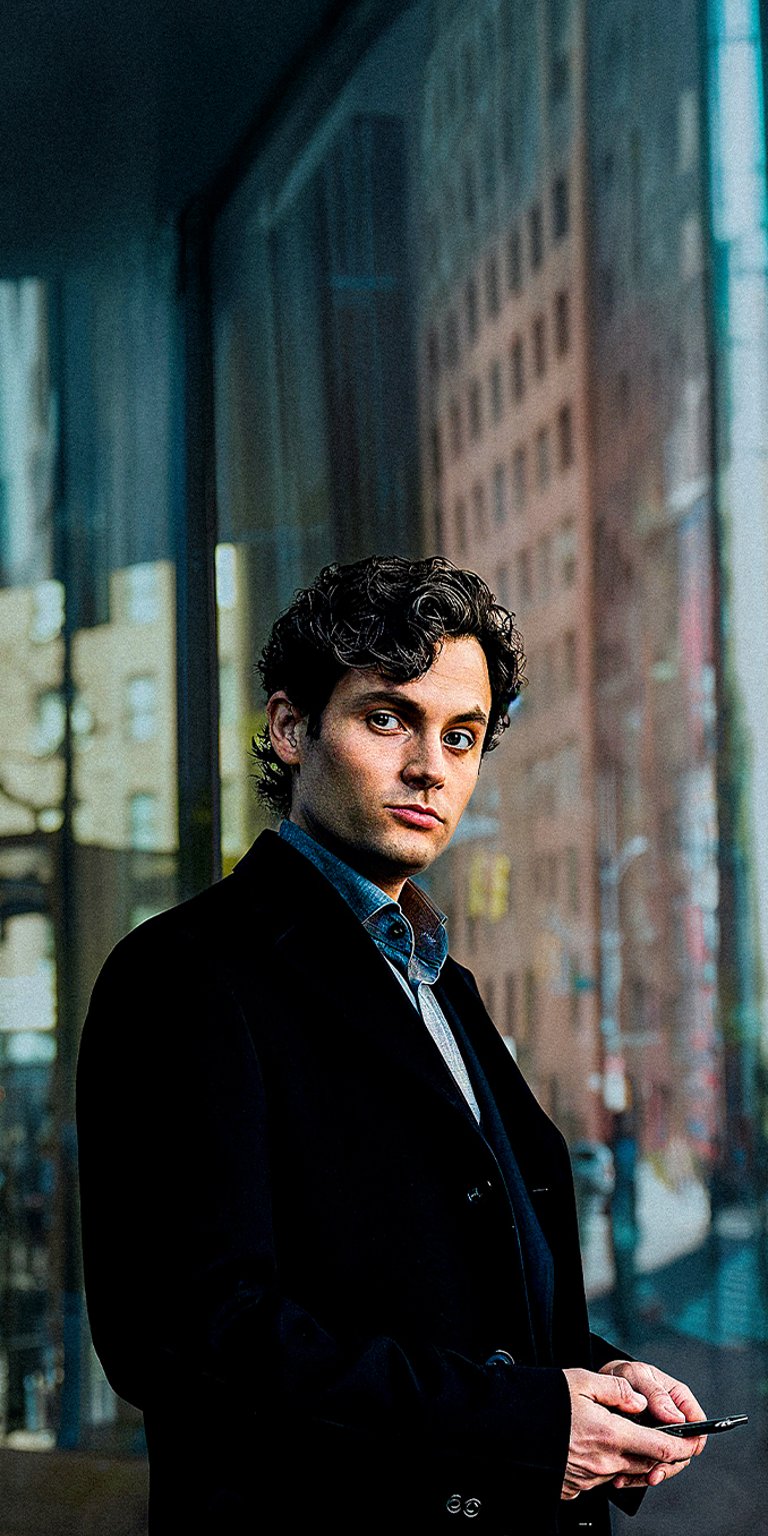 Joe Goldberg wallpaper mobile 4K