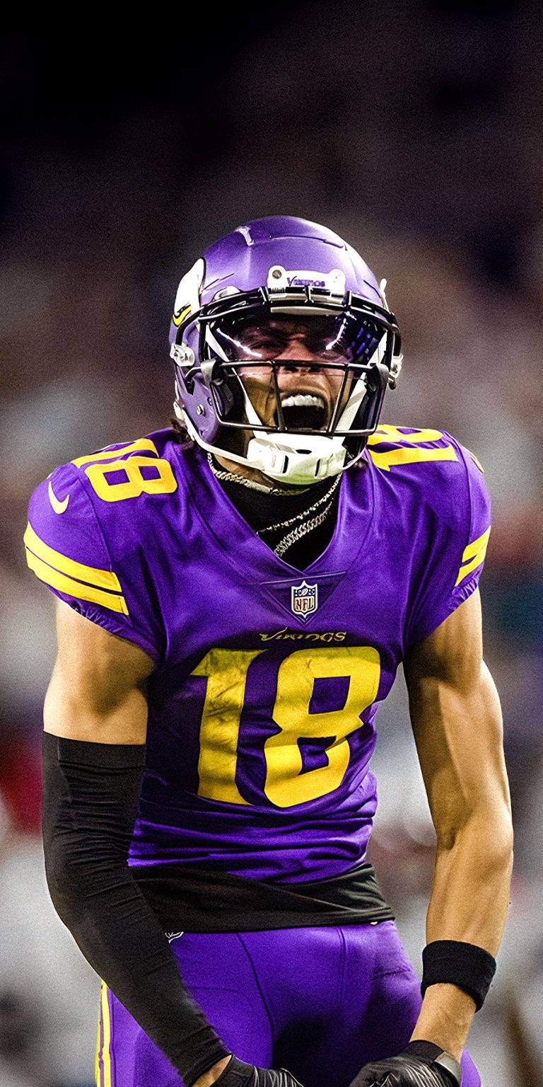 Justin Jefferson wallpaper 4k iPhone