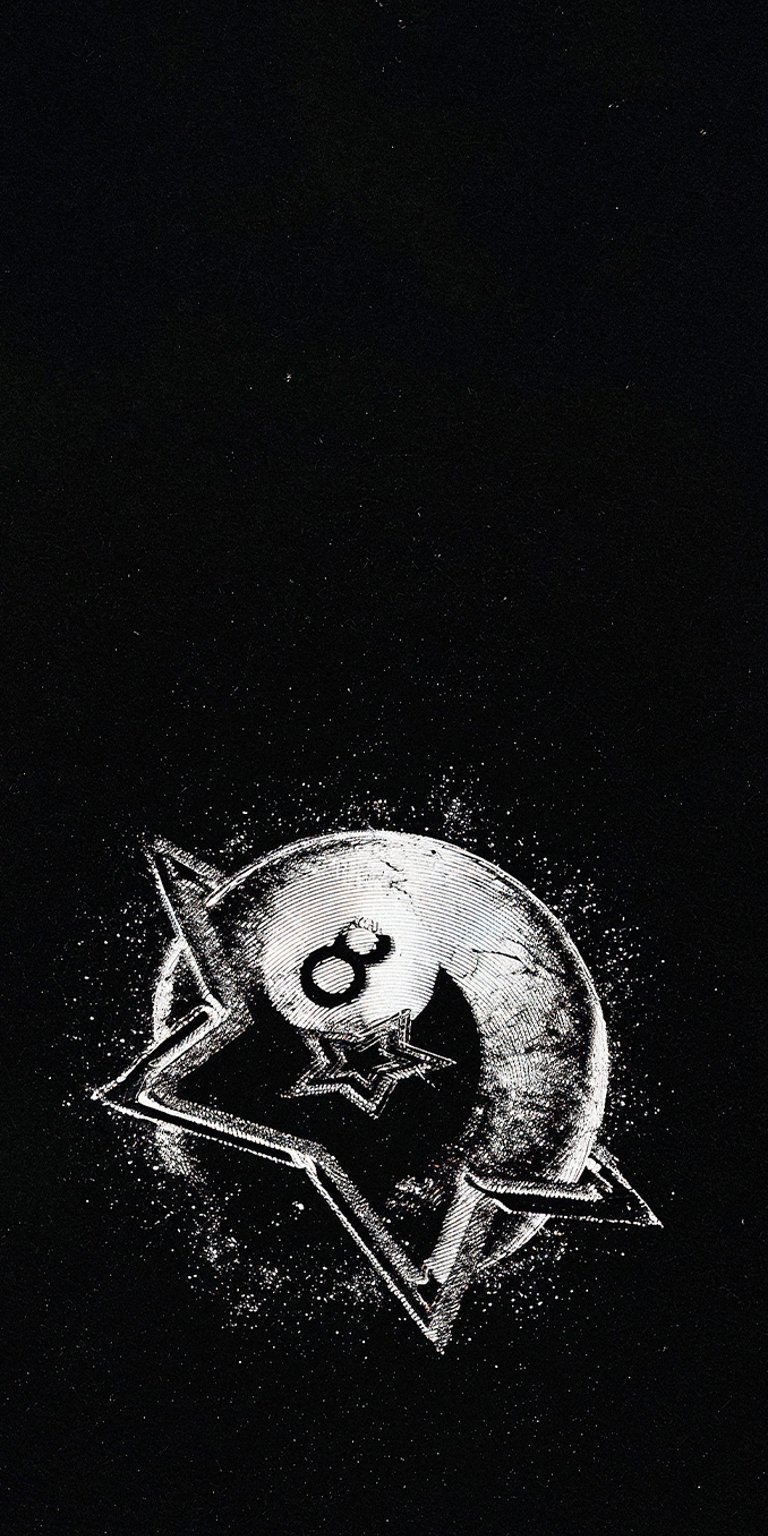Dark 8 ball wallpaper iPhone 4K