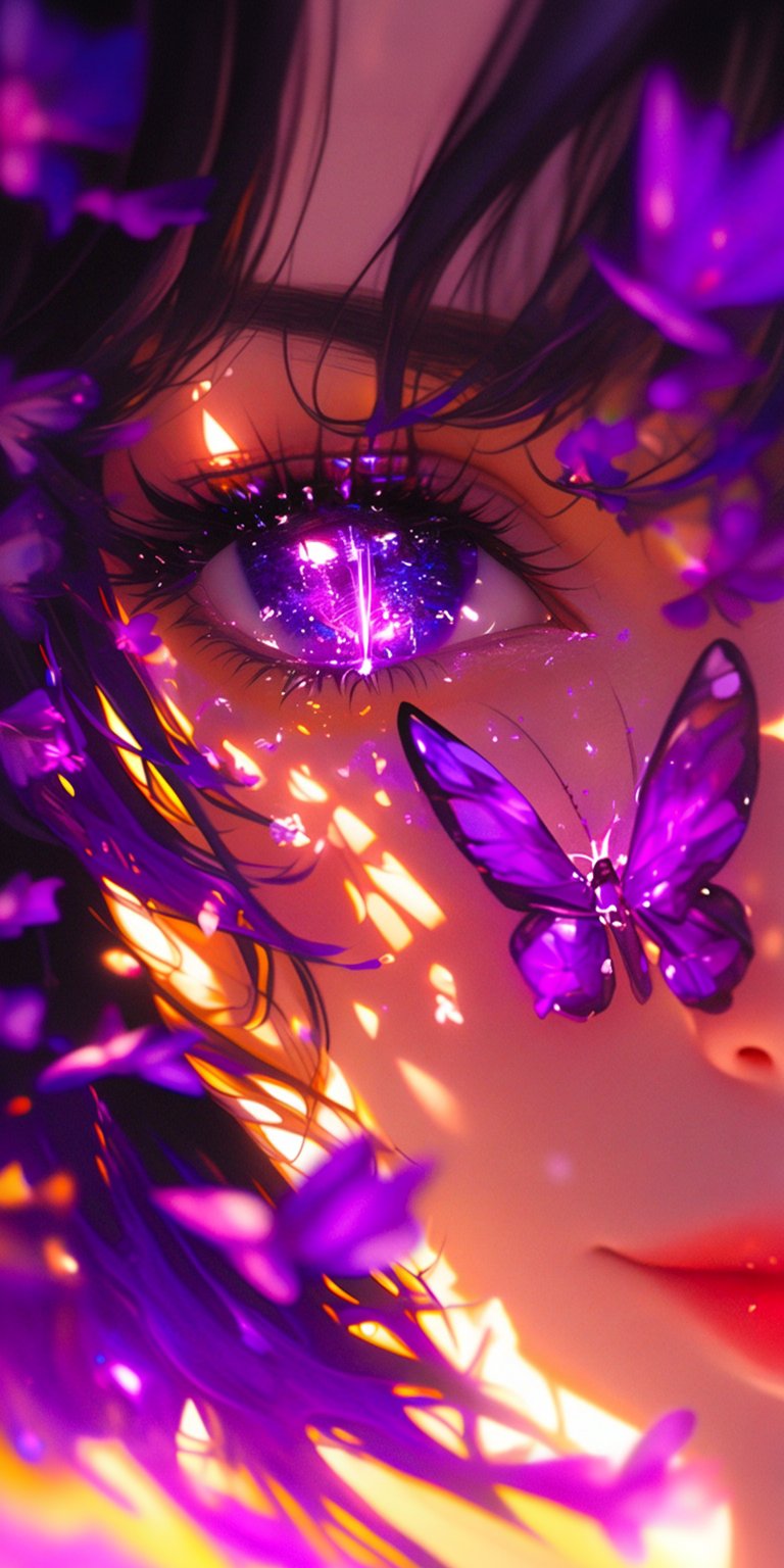 Shinobu Kocho iPhone Wallpaper 4K