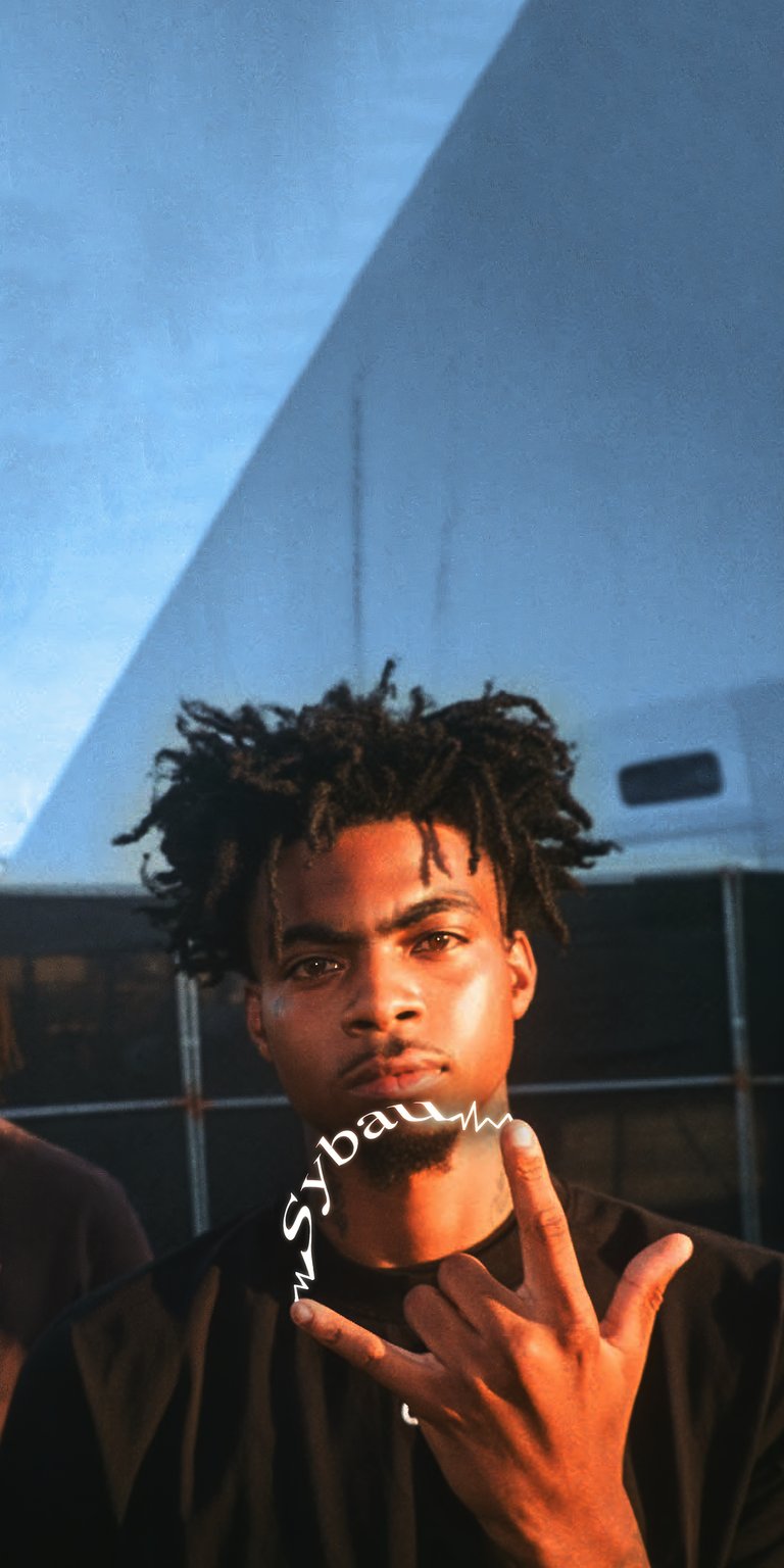 Sybau rock and roll sign wallpaper for iPhone